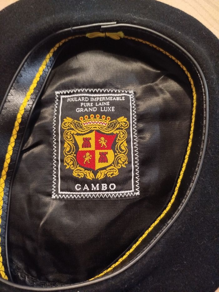 béret noire Cambo - photo numéro 3