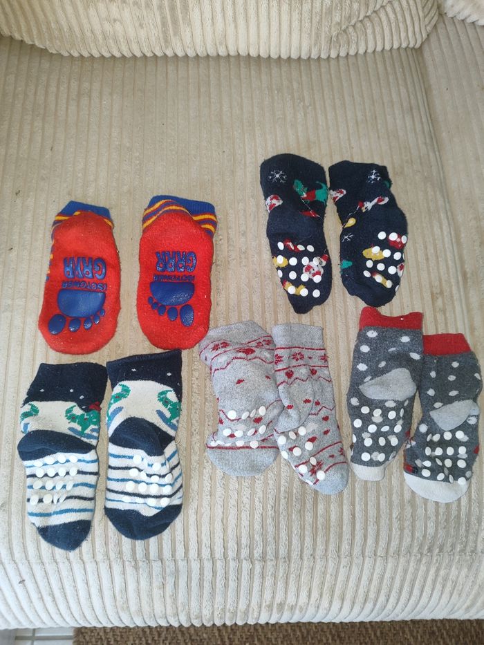 Chaussettes antidérapantes - photo numéro 2