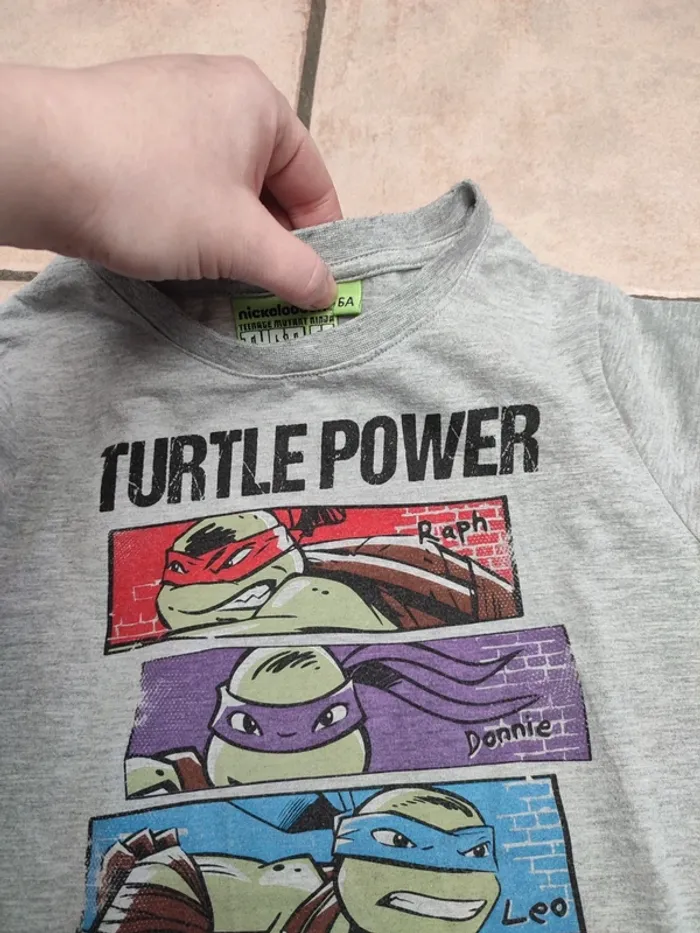 Tshirt tortue ninja 2 - photo numéro 2
