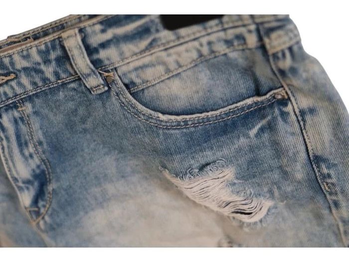 C60 short jeans bleu Stradivarius 40 - photo numéro 2