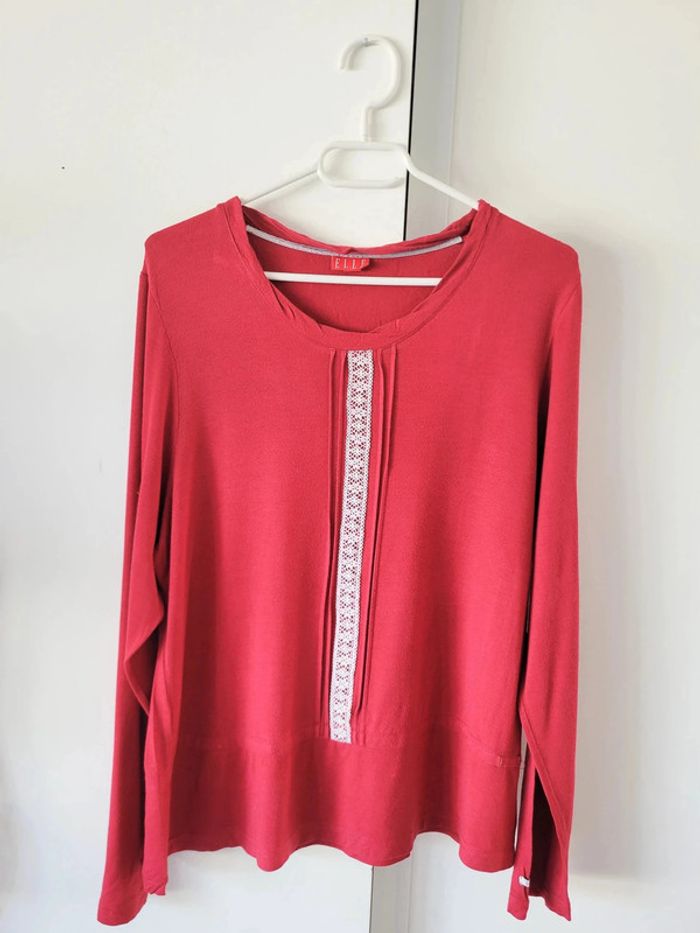 Haut Manches Longues Femme Elle – Taille L / 40 – Très Bon État