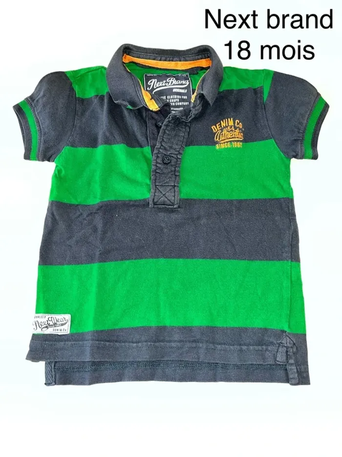 Polo next brand 18 mois