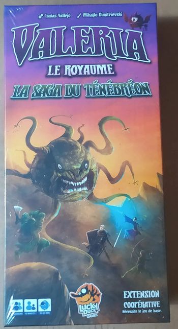 Valéria : Le Royaume – La Saga du Ténébréon - Jeu de société sous emballage - Prix Ferme