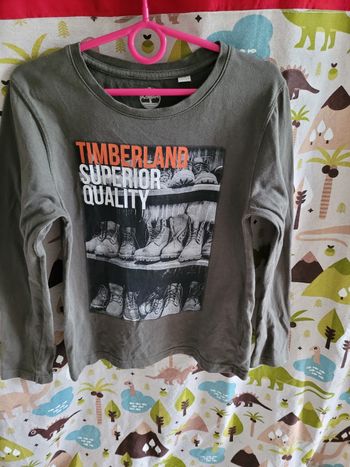 t-shirt Mlongue timberland 10ans  (8e)