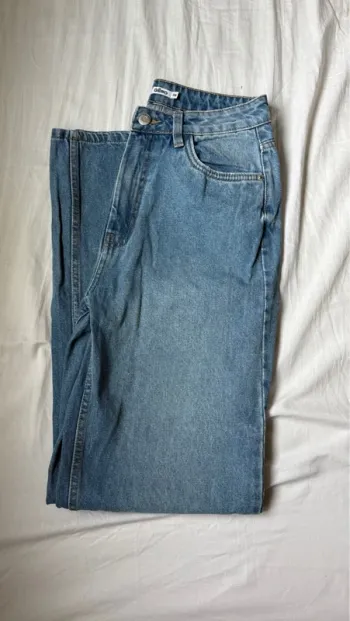 Jean large évasé bleu Gémo femme taille M