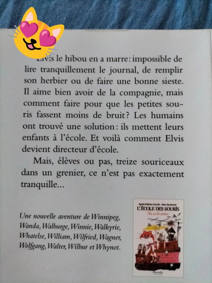 L'école des souris une rentrée en canoë par Agnès Mathieu-Daude - photo numéro 2