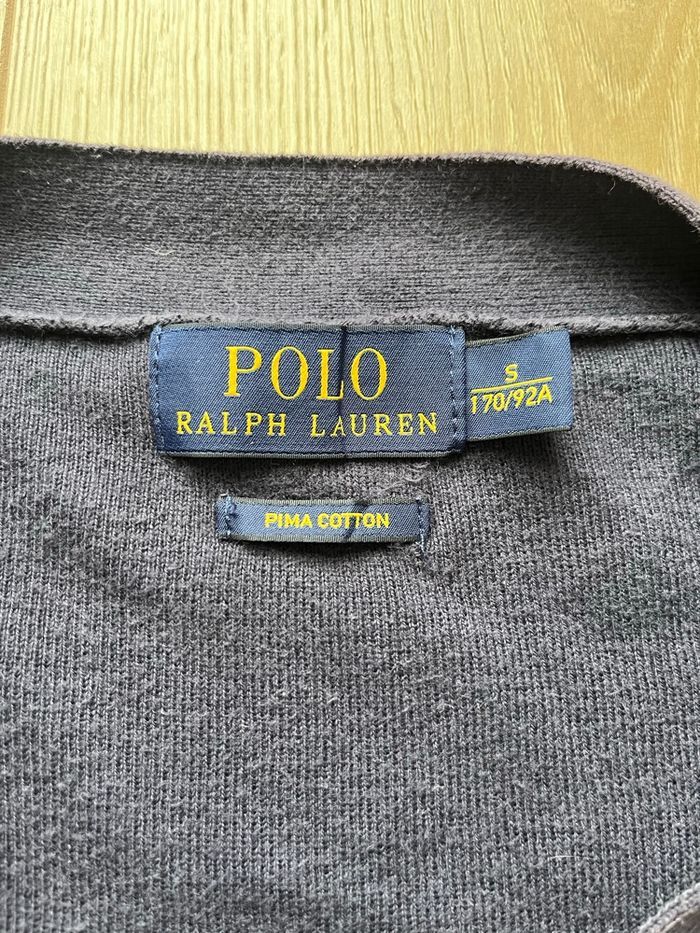 Cardigan Ralph Lauren bleu marine taille S - très bon état - photo numéro 4