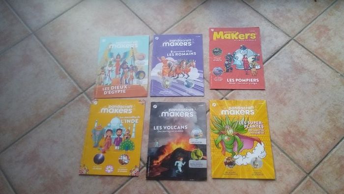lot de 6 magasinespandacraft makers 8/12ans