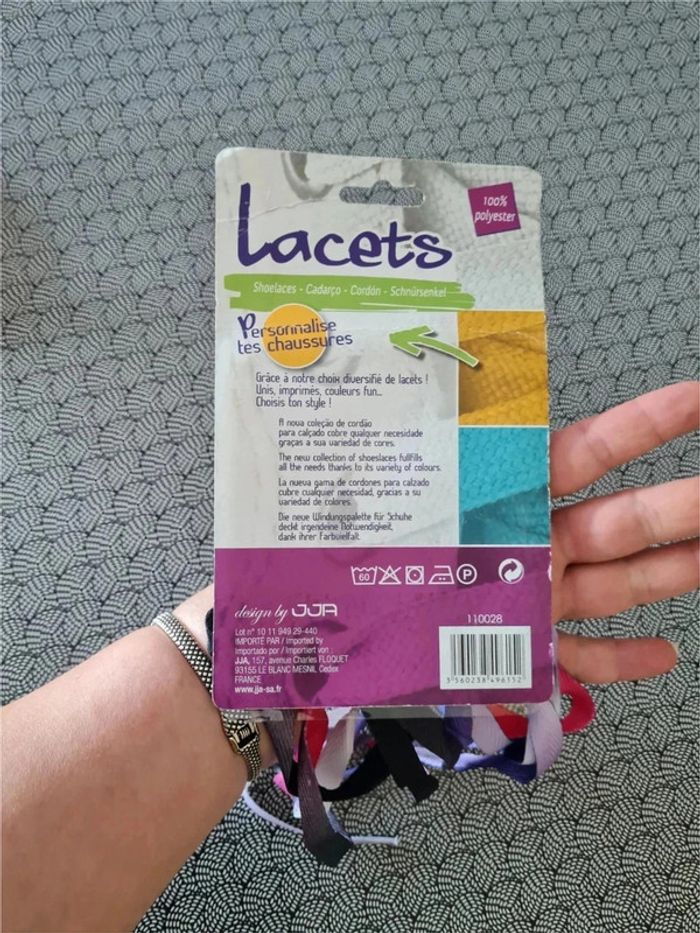 Lot de lacet à chaussures - photo numéro 3