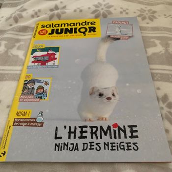 Salamandre Junior l’Hermine Ninja des Neiges