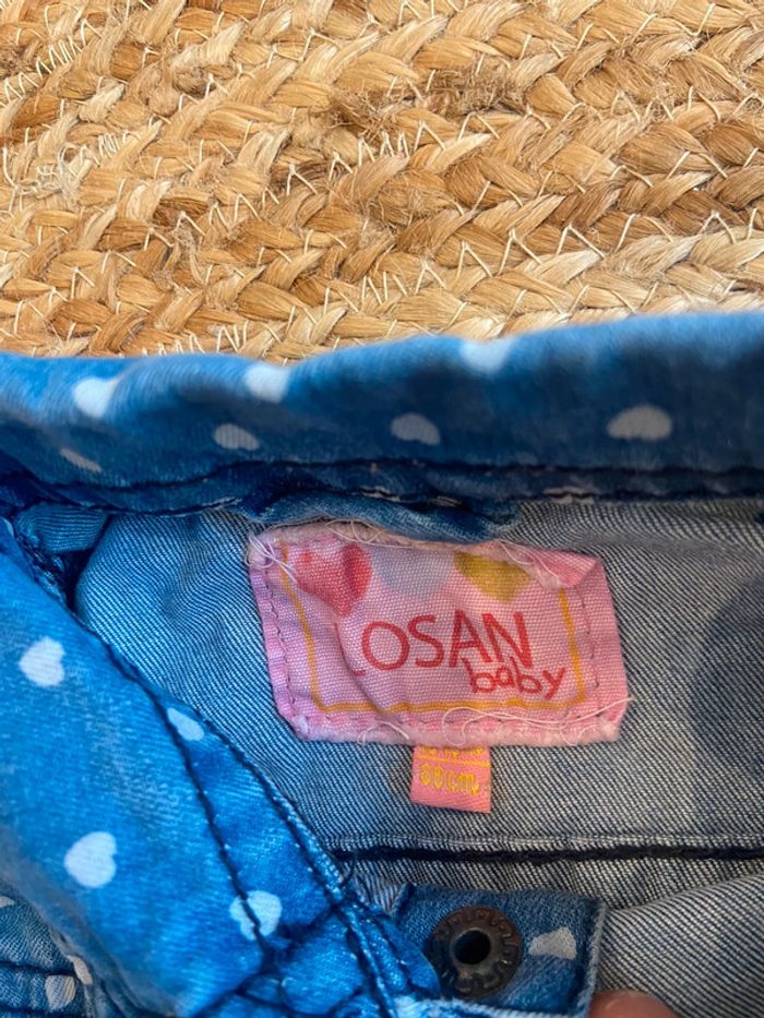 Veste en jean fille 12 mois Losan baby - photo numéro 2
