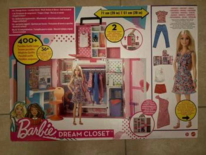 Barbie Dressing de Rêve de Luxe Neuf Scellé