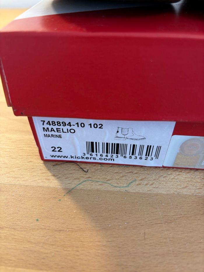 Bottines Kickers pointure 22 - photo numéro 6