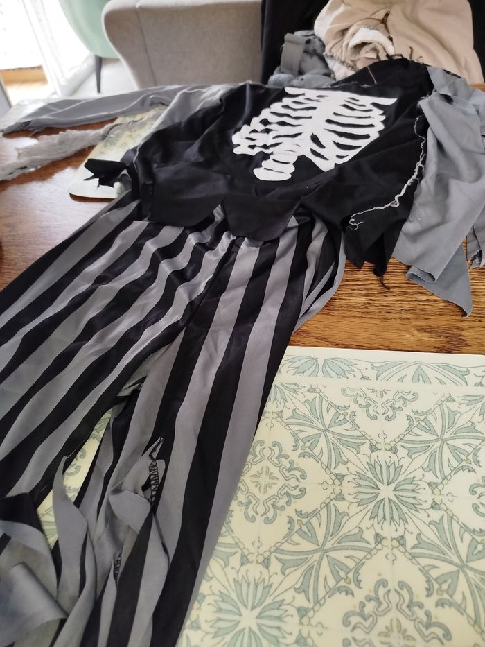 Déguisement halloween squelette 7-10 ans - photo numéro 7