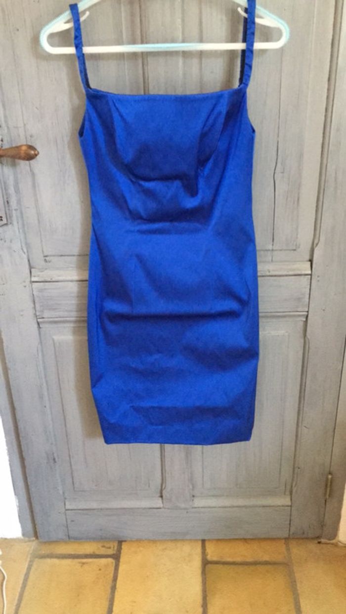 Robe de soirée bleu électrique