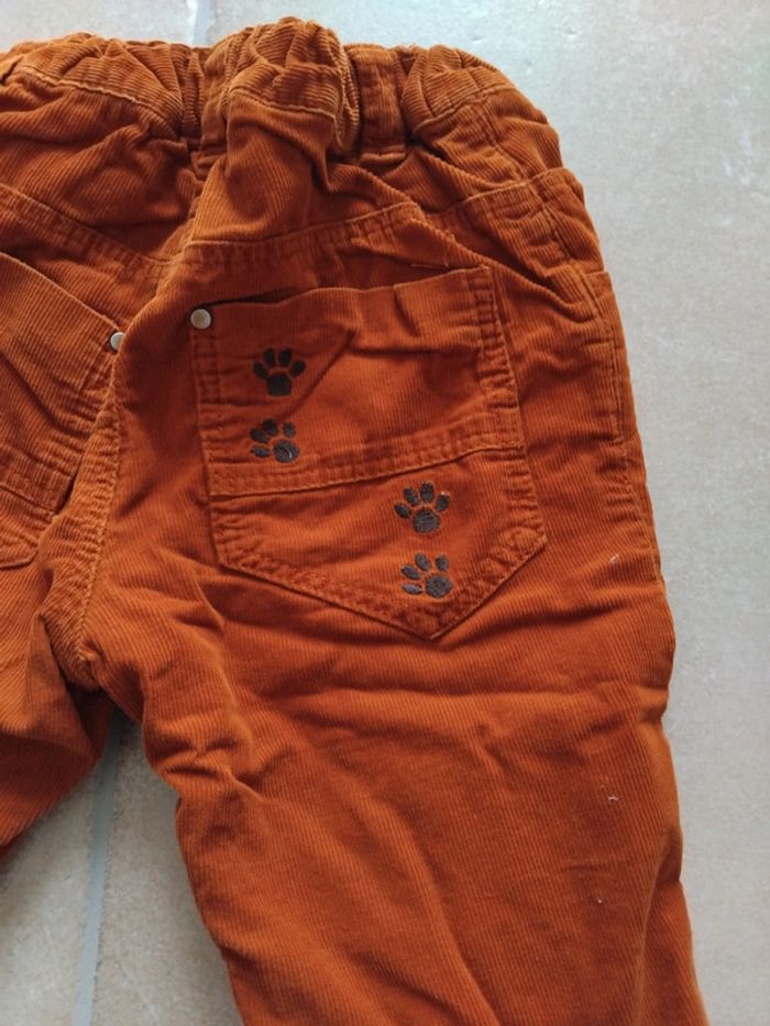 Pantalon velours 18 mois - photo numéro 4