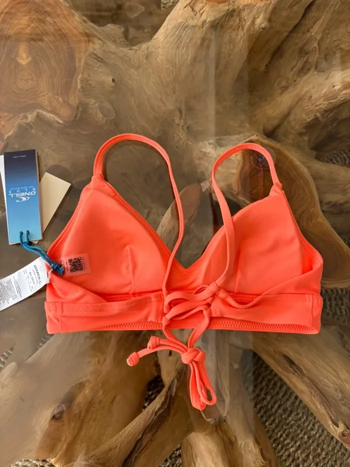 Haut de maillot de bain orange O'neill XS triangle - photo numéro 2