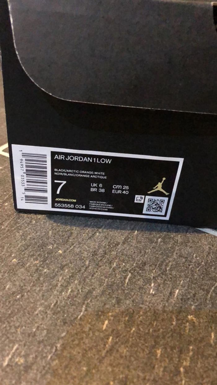 Air Jordan 1 Low Crimson tint - photo numéro 3