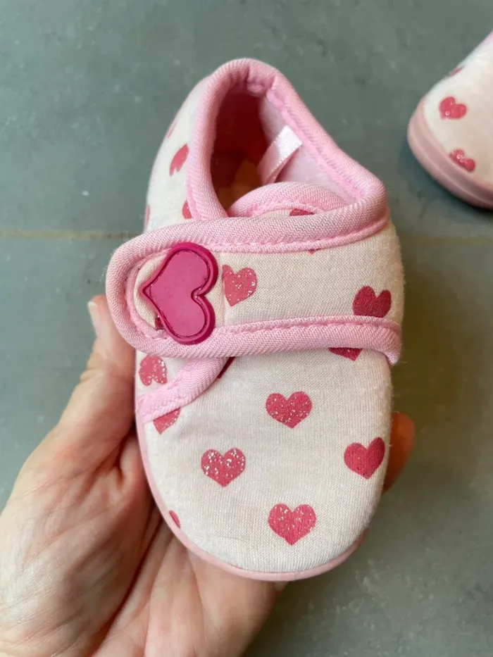 Lot chaussons bébé hiver fille - photo numéro 2