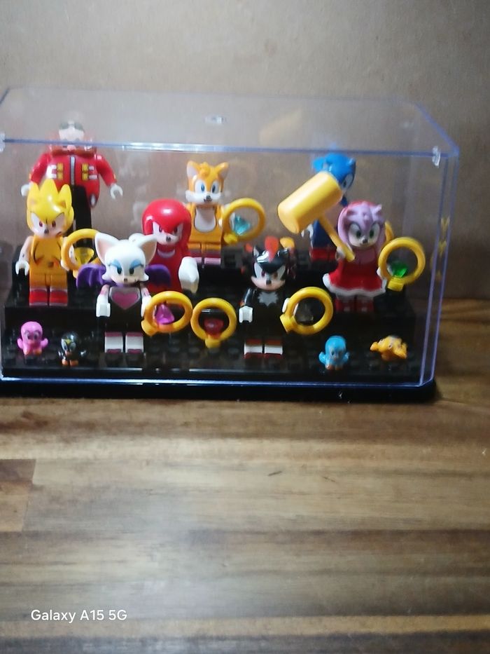 Vitrine lego Sonic neuf Collection jouets décoration