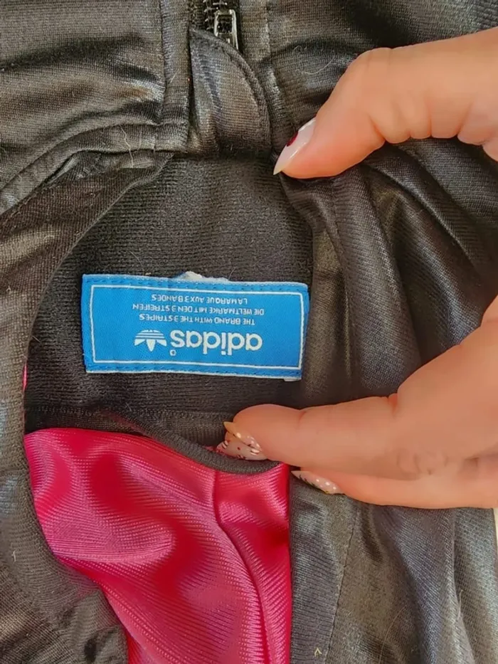 Veste survêtement Adidas fille 36mois - photo numéro 3