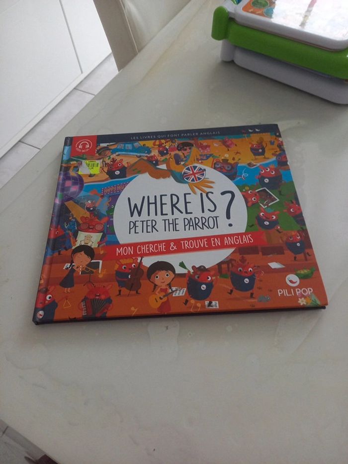 Livre cherche et trouve en anglais