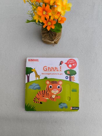 Livre sonore Kididoc Grrr Nathan