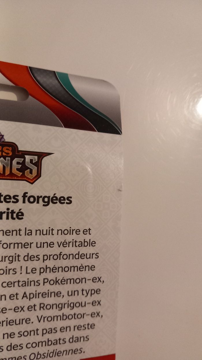 Lot 4 blisters Pokemon flammes obsidiennes - photo numéro 6