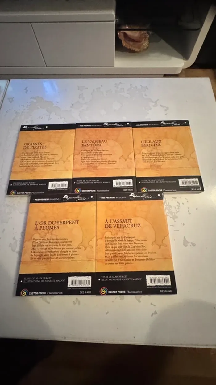 📚 Lot complet – Collection Les Frères Faucons 5 tomes – Alain Surget / Annette Marnat - photo numéro 2