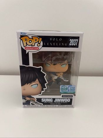 Solo Leveling Jinwoo Limited Edition 9500 Supreme Exclusive Funko Pop