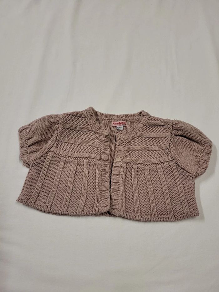 Boléro laine fille 18mois