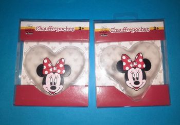 Lot 2 chauffe poche disney minnie neuf