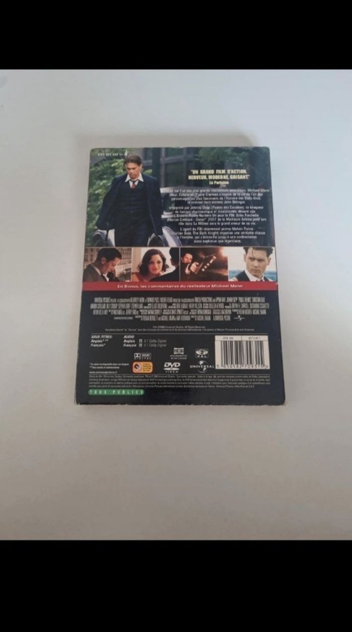 Dvd public enemies - photo numéro 5