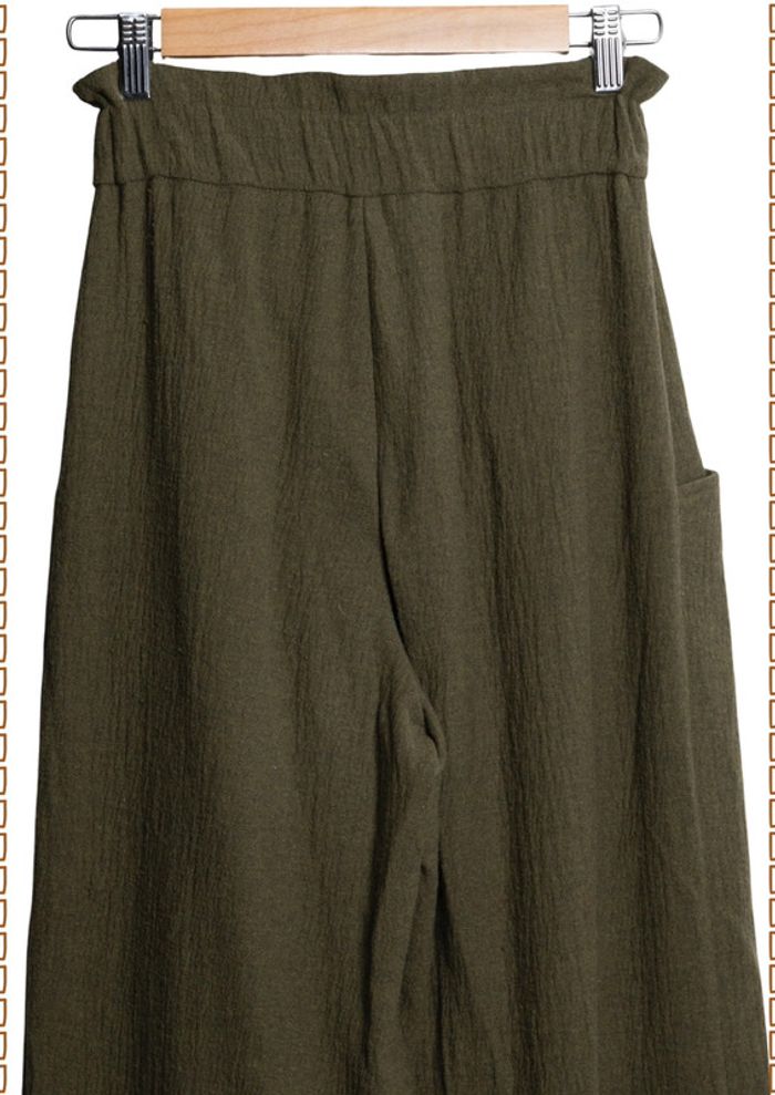Pantalon vert foncée Momonì Taille 34/36 - photo numéro 8