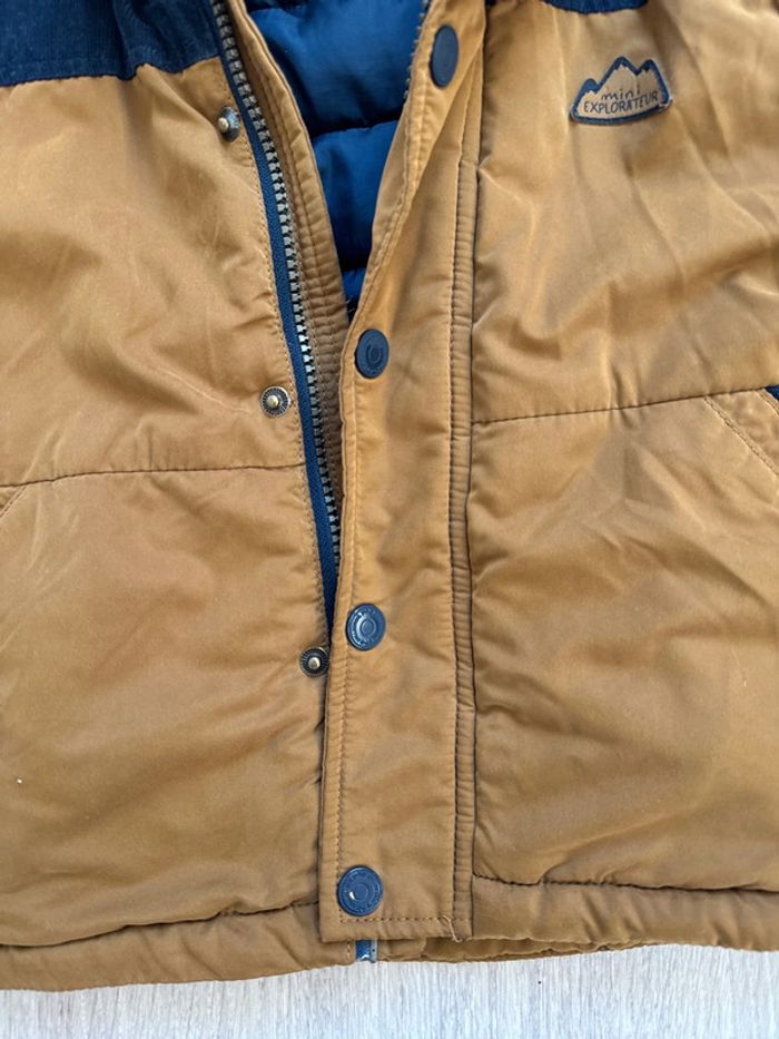 Manteau tape à l’œil 24 mois 86cm camel - photo numéro 2