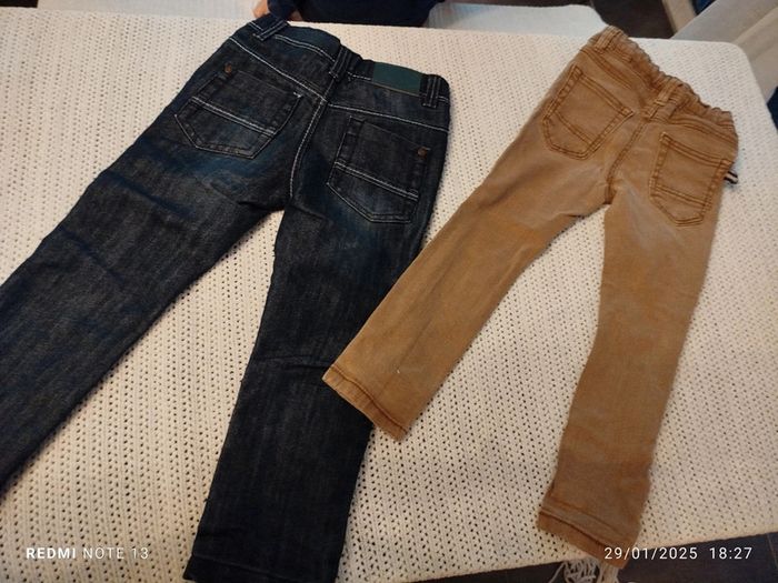 Lot de 2 pantalons slim 3 ans - photo numéro 4