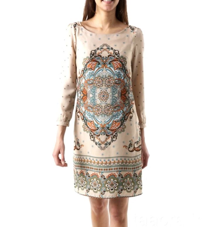 Robe beige promod - photo numéro 2