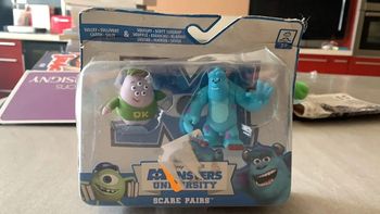 Monsters university Disney figurines scare pairs