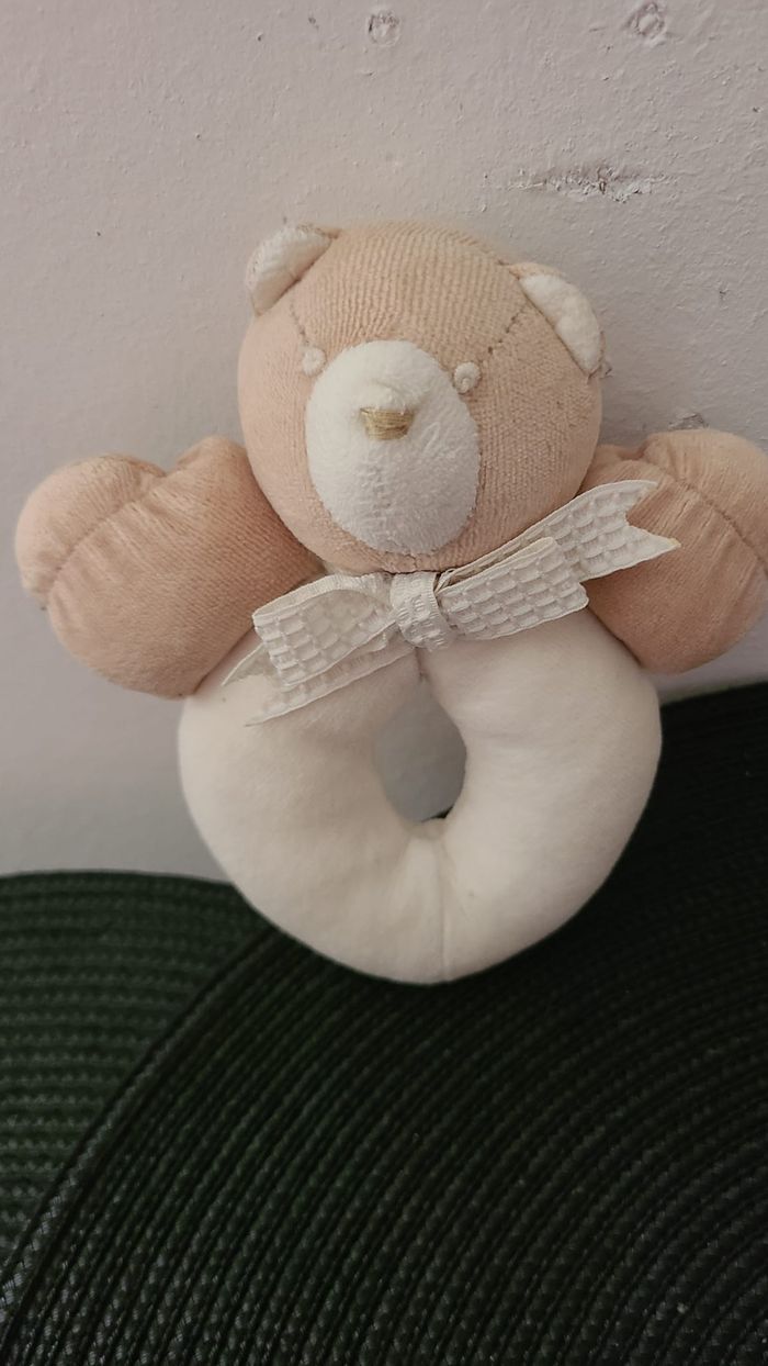 hochet doudou ours moulin roty