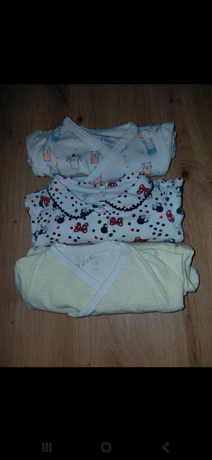 Lot de bodys