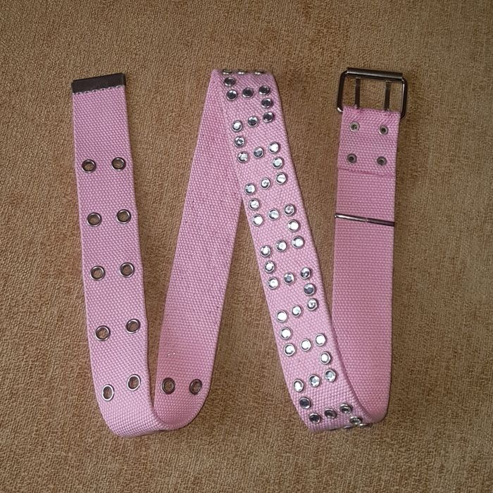 Ceinture rose à strass, réglable - photo numéro 4