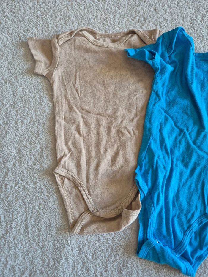 Lot de 6 bodies manches courtes 12 mois - photo numéro 7