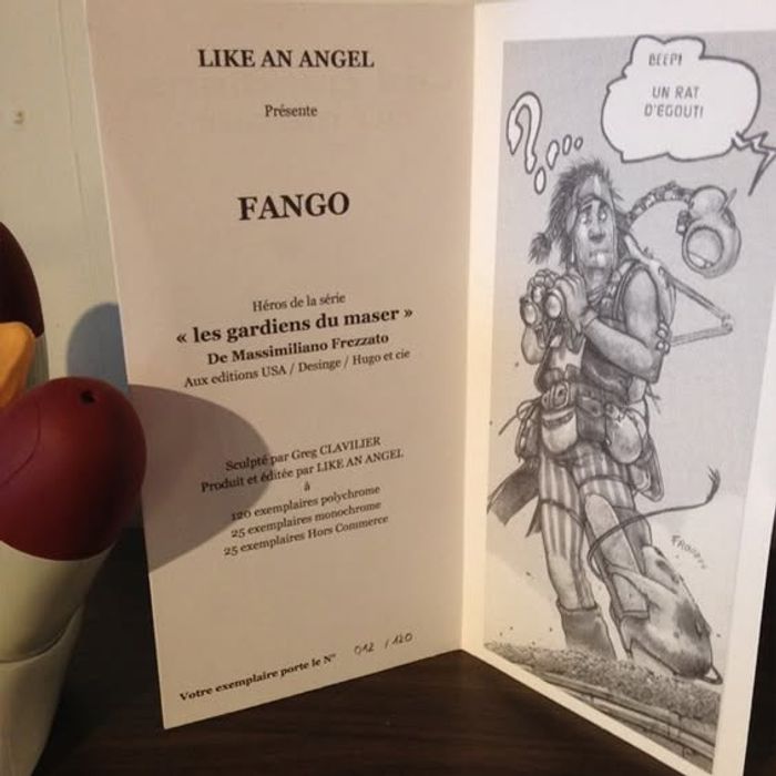 Les Gardiens du Maser - Statuette résine - FANGO - Les gardiens du maser - EO (2004) - photo numéro 7