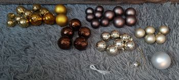 Lot boules de Noël une quarantaine