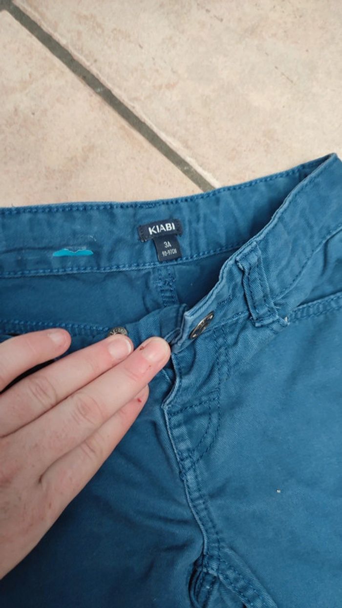 Short bleu Kiabi - photo numéro 2
