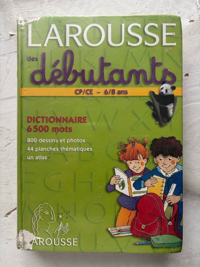 Dictionnaire débutant CP/CE