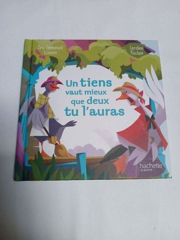 Livre Un tiens vaut mieux que deux tu l'auras