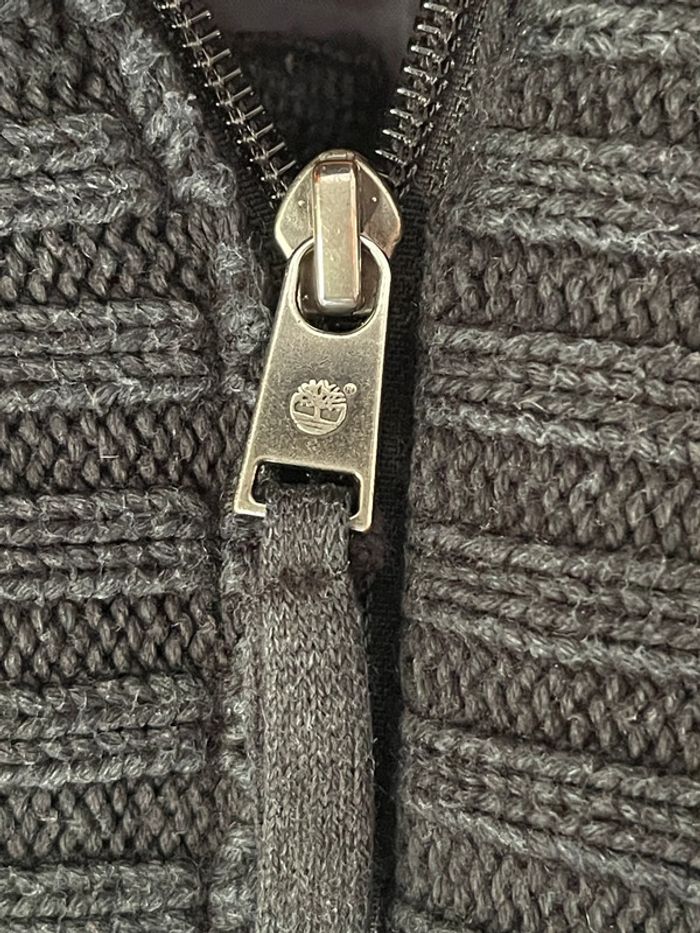Manteau 8 ans timberland en maille et doublé - photo numéro 2