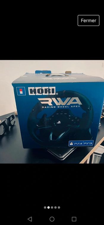 Volant playstation Hori rwa
