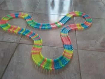 Circuit flexible fluorescent